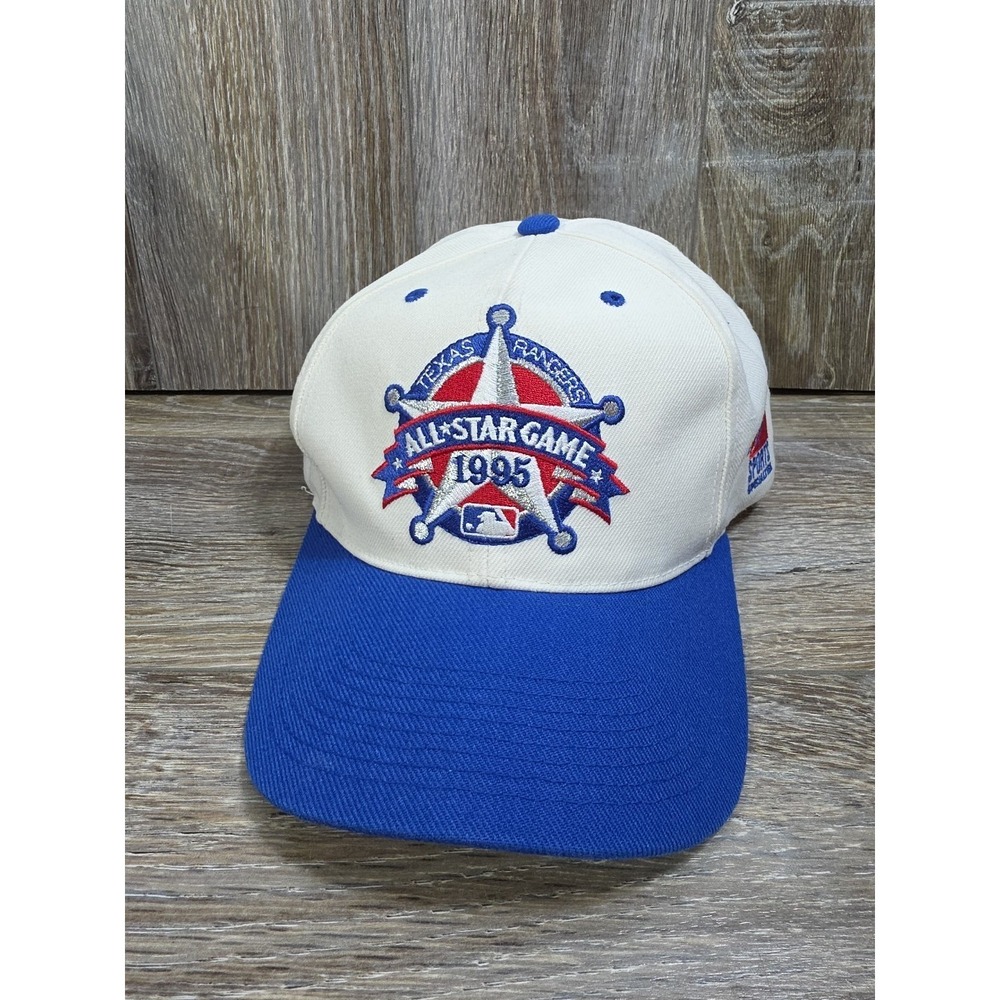 Vintage 1995 MLB All Star Game Sports Specialties hat Texas Rangers Arlington‎
